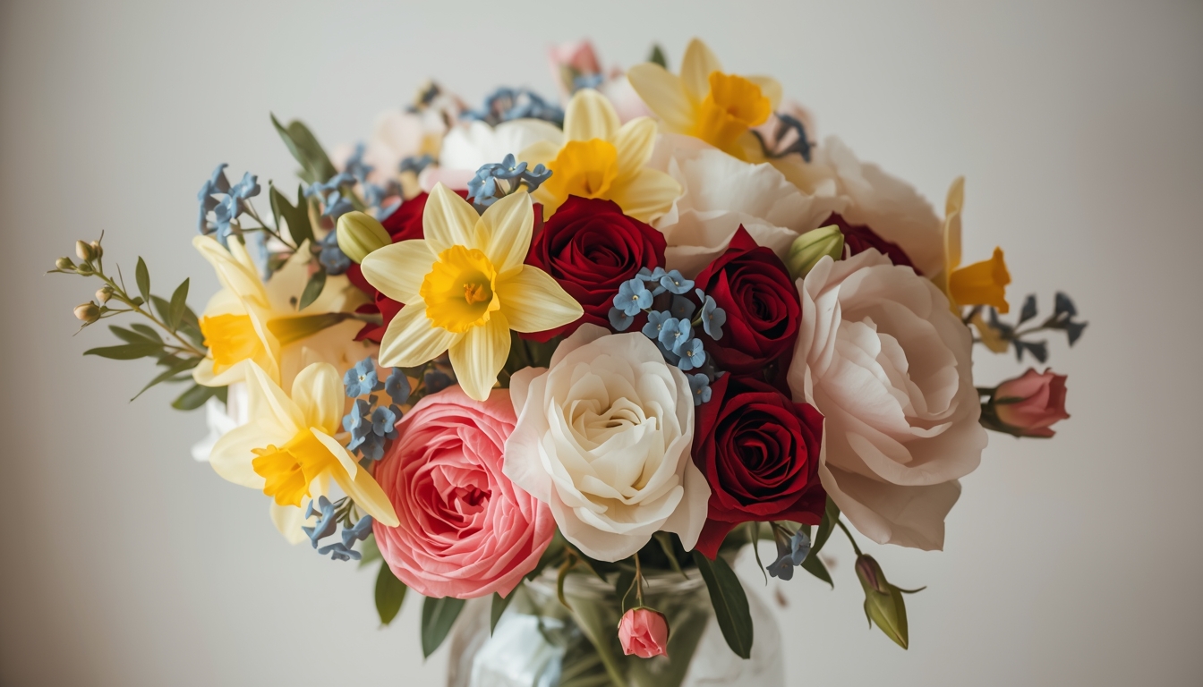 Seasonal Elegance bouquet at Chraxellkhoglore